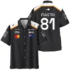 Oscar Piastri OP81 McLaren F1 Exclusive Hawaiian Shirt BLF19625A4HW