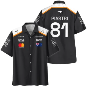 Oscar Piastri OP81 McLaren F1 Exclusive Hawaiian Shirt BLF19625A4HW