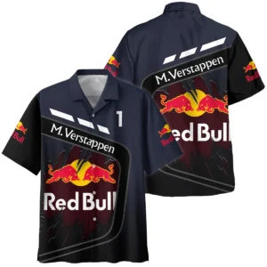Max Verstappen Red Bull Racing F1 Exclusive Hawaiian Shirt BLRBR20525A3HW