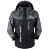 Santa Fe Exclusive Logo Outdoor Plush Charging Suit Waterproof Windproof Jacket Detachable Hood BLC21525A1SFE - Black