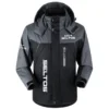 Seltos Exclusive Logo Outdoor Plush Charging Suit Waterproof Windproof Jacket Detachable Hood BLC21525A1STS - Black