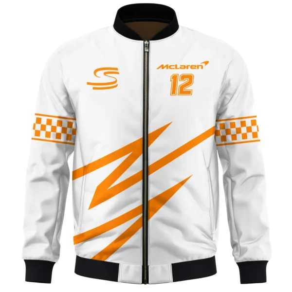 Ayrton Senna The Racing Legend McLaren F1 Exclusive Bomber BLF16625A4BB - Image 2