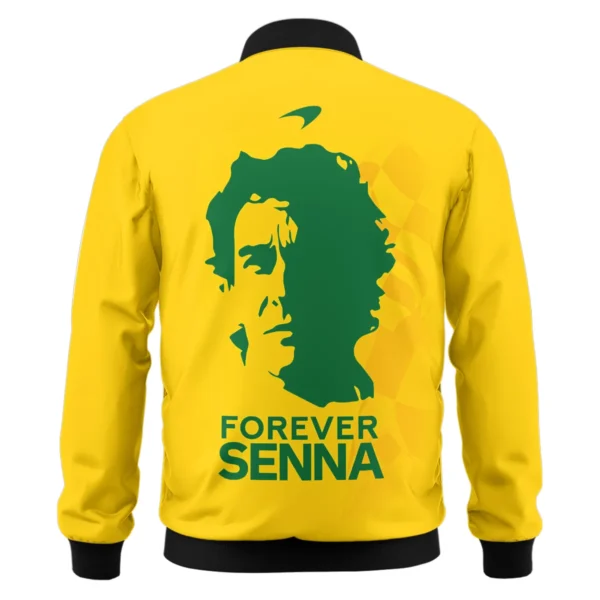 Forever Ayrton Senna McLaren F1 Exclusive Bomber BLF13625A2BB - Image 3