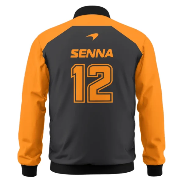 Ayrton Senna The Racing Legend McLaren F1 Exclusive Bomber BLF16625A1BB - Image 3