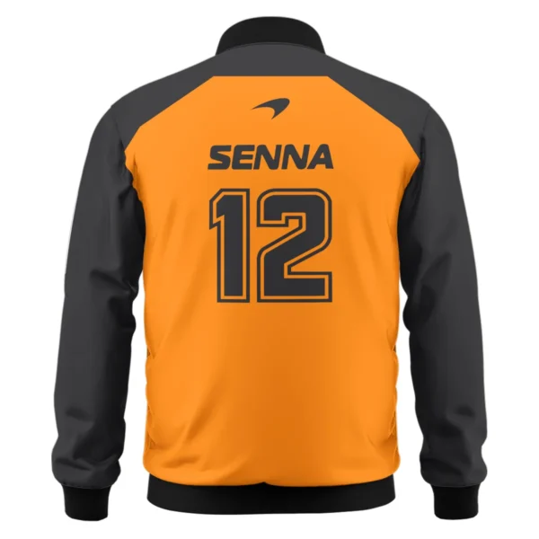Ayrton Senna The Racing Legend McLaren F1 Exclusive Bomber BLF16625A2BB - Image 3