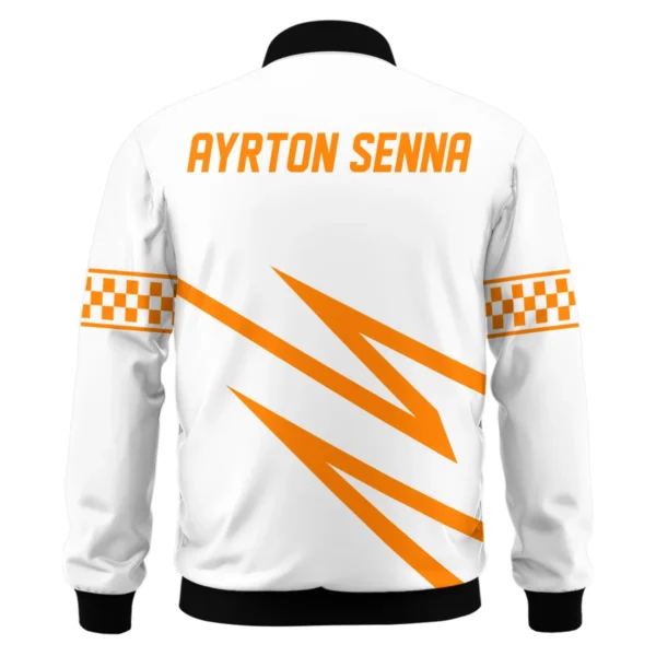 Ayrton Senna The Racing Legend McLaren F1 Exclusive Bomber BLF16625A4BB - Image 3
