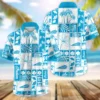 Indian Motorcycle Exclusive Logo Hawaian Shirt QTVA150425HWIND - Aqua Blue