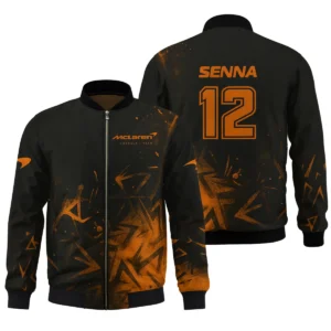 Ayrton Senna The Racing Legend McLaren F1 Exclusive Bomber BLF16625A3BB