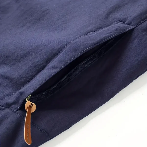 Chevrolet Silverado Exclusive Logo Waterproof Outdoor Jacket QTUT170525A2CS - Blue - Image 7