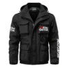 Abu Garcia Exclusive Logo Multi Pocket Jacket Fishing QTFS260525A1AG - Black