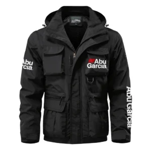 Abu Garcia Exclusive Logo Multi Pocket Jacket Fishing QTFS260525A1AG - Black