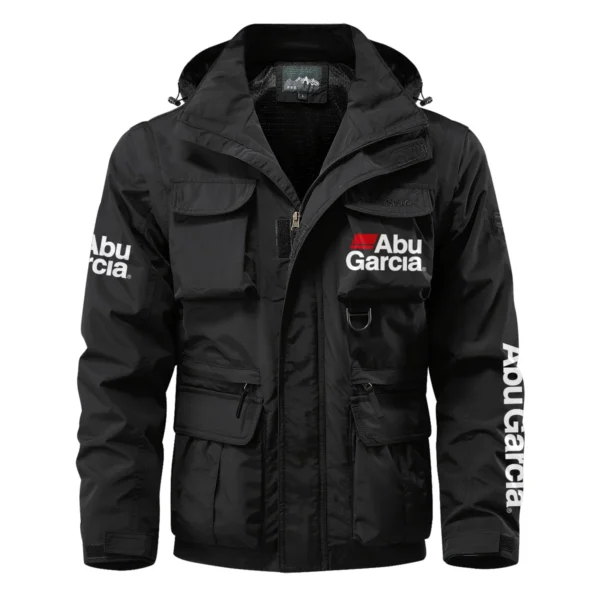 Abu Garcia Exclusive Logo Multi Pocket Jacket Fishing QTFS260525A1AG - Black