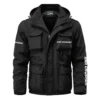 Bar Crusher Exclusive Logo Multi Pocket Jacket Fishing QTFS260525A1BCR - Black