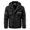 Dunbier Trailers Exclusive Logo Multi Pocket Jacket Fishing QTFS260525A1DT - Black