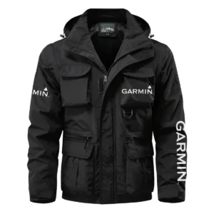 Garmin Exclusive Logo Multi Pocket Jacket Fishing QTFS260525A1GA - Black