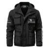 Humminbird Exclusive Logo Multi Pocket Jacket Fishing QTFS260525A1HUM - Black