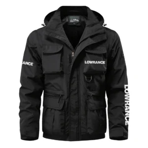 Lowrance Exclusive Logo Multi Pocket Jacket Fishing QTFS260525A1LOW - Black