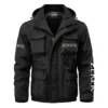 Zerek Innovation Exclusive Logo Multi Pocket Jacket Fishing QTFS260525A1ZI - Black