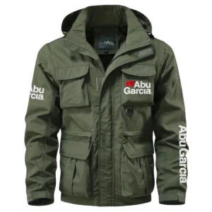 Abu Garcia Exclusive Logo Multi Pocket Jacket Fishing QTFS260525A1AG - Army Green