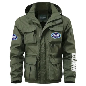 Clark Aluminium Boats Exclusive Logo Multi Pocket Jacket Fishing QTFS260525A1CAB - Army Green
