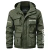 Quintrex Exclusive Logo Multi Pocket Jacket Fishing QTFS260525A1QTX - Army Green