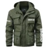 Simrad Exclusive Logo Multi Pocket Jacket Fishing QTFS260525A1SIM - Army Green
