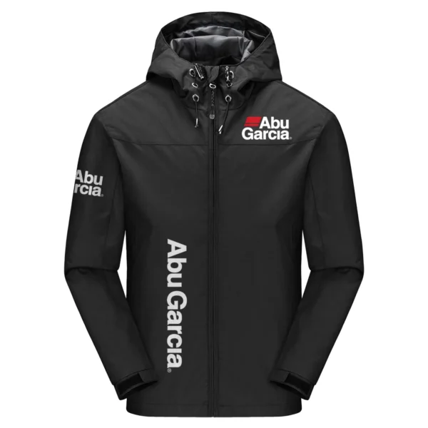 Abu Garcia Exclusive Logo Windbreaker Jacket QTFS190525A3AG - Black