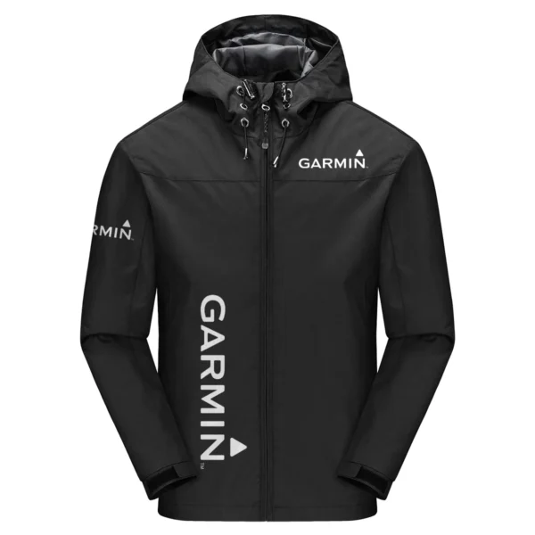 Garmin Exclusive Logo Windbreaker Jacket QTFS190525A3GA - Black