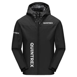 Quintrex Exclusive Logo Windbreaker Jacket QTFS190525A3QTX - Black