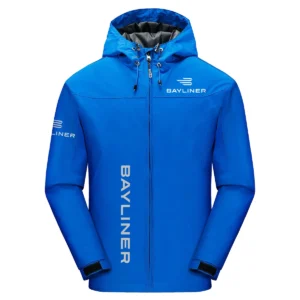 Bayliner Exclusive Logo Windbreaker Jacket QTFS190525A3BYL - Blue