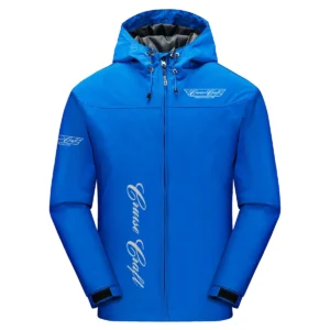 CruiseCraft Exclusive Logo Windbreaker Jacket QTFS190525A3CCB - Blue