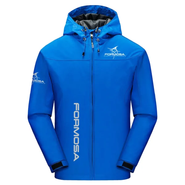 Formosa Marine Exclusive Logo Windbreaker Jacket QTFS190525A3FOM - Blue