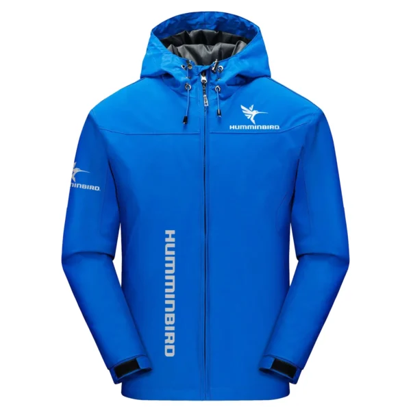 Humminbird Exclusive Logo Windbreaker Jacket QTFS190525A3HUM - Blue