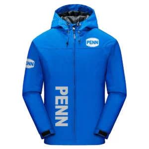 Penn Fishing Exclusive Logo Windbreaker Jacket QTFS190525A3PES - Blue