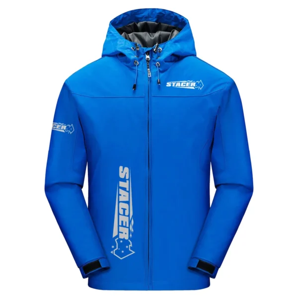 Stacer Exclusive Logo Windbreaker Jacket QTFS190525A3STC - Blue
