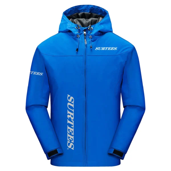 Surtees Exclusive Logo Windbreaker Jacket QTFS190525A3SUB - Blue