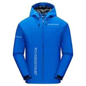 whittley boats Exclusive Logo Windbreaker Jacket QTFS190525A3WHB - Blue