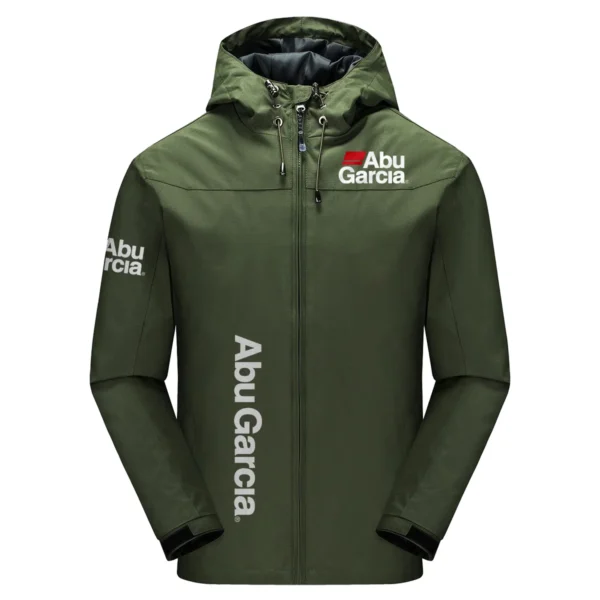 Abu Garcia Exclusive Logo Windbreaker Jacket QTFS190525A3AG - Army Green
