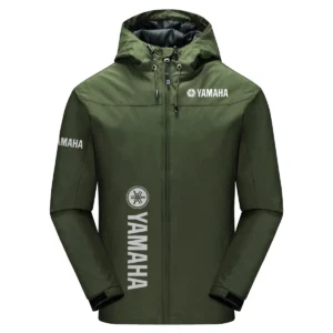 Yamaha Marine Exclusive Logo Windbreaker Jacket QTFS190525A3YMM - Army Green