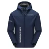 Bar Crusher Exclusive Logo Windbreaker Jacket QTFS190525A3BCR - Navy
