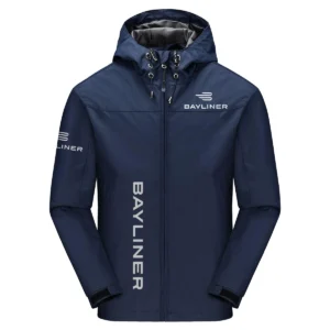 Bayliner Exclusive Logo Windbreaker Jacket QTFS190525A3BYL - Navy