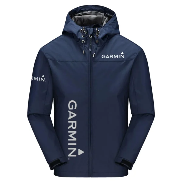 Garmin Exclusive Logo Windbreaker Jacket QTFS190525A3GA - Navy