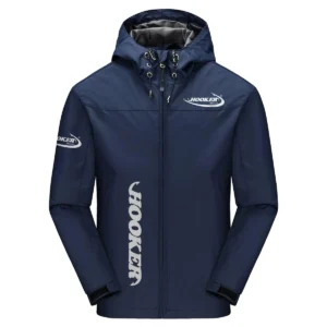 Hooker Boats Exclusive Logo Windbreaker Jacket QTFS190525A3HOO - Navy