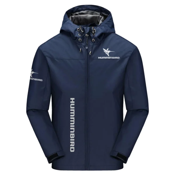 Humminbird Exclusive Logo Windbreaker Jacket QTFS190525A3HUM - Navy