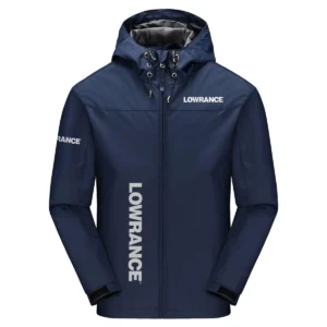Lowrance Exclusive Logo Windbreaker Jacket QTFS190525A3LOW - Navy