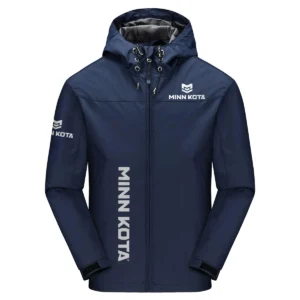 Minn Kota Exclusive Logo Windbreaker Jacket QTFS190525A3MNK - Navy