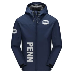 Penn Fishing Exclusive Logo Windbreaker Jacket QTFS190525A3PES - Navy