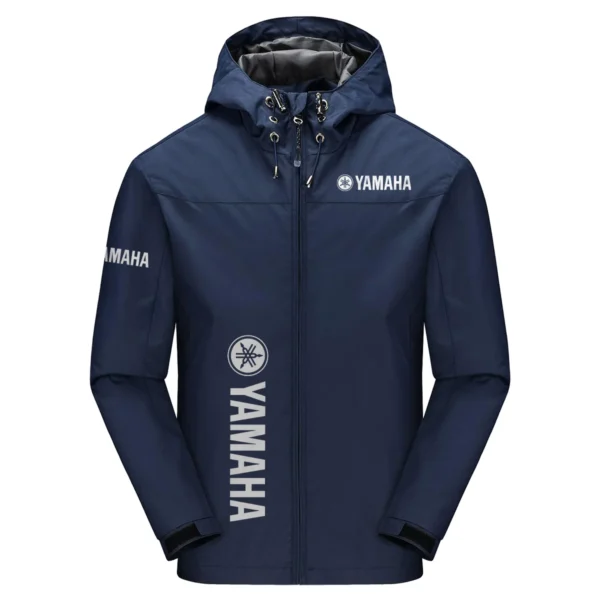Yamaha Marine Exclusive Logo Windbreaker Jacket QTFS190525A3YMM - Navy