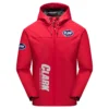 Clark Aluminium Boats Exclusive Logo Windbreaker Jacket QTFS190525A3CAB - Red