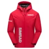 Simrad Exclusive Logo Windbreaker Jacket QTFS190525A3SIM - Red